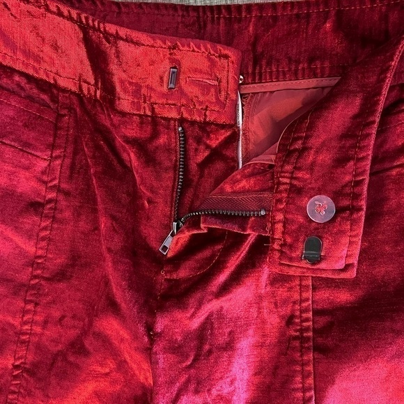 Free People Walk With You Velvet Flare Trouser
Pants in Cherry Juice - Picture 8 of 10